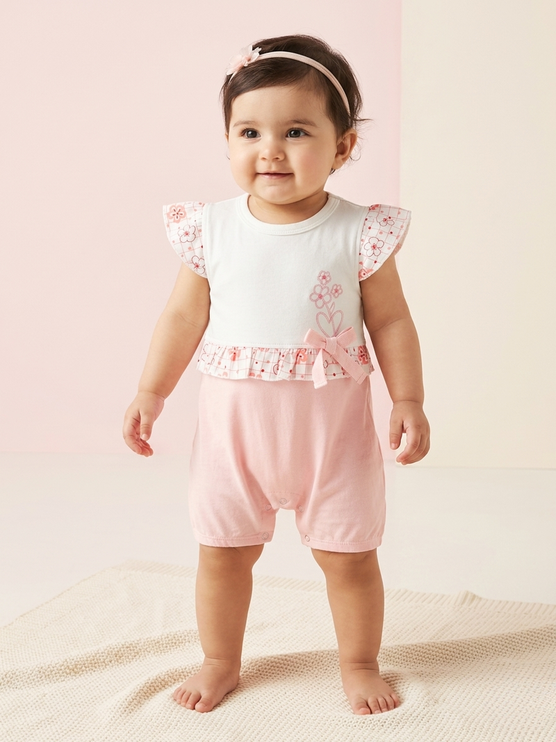 Rose Petal Romper