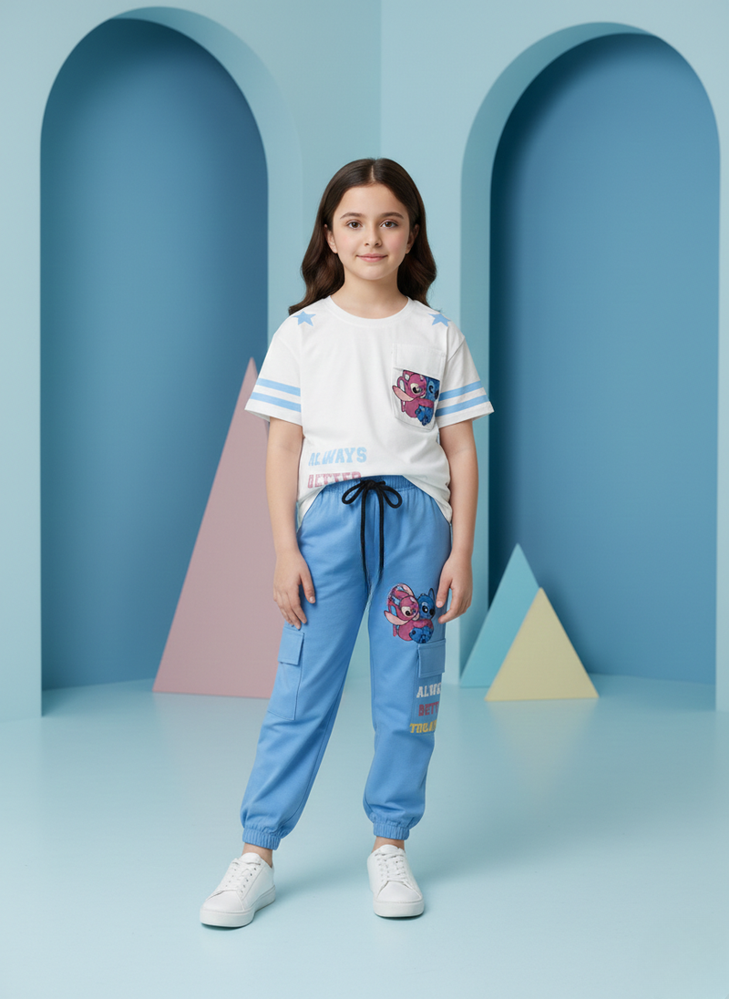 Always Better Together Drop Shoulder Tee & Cargo Grip Trouser