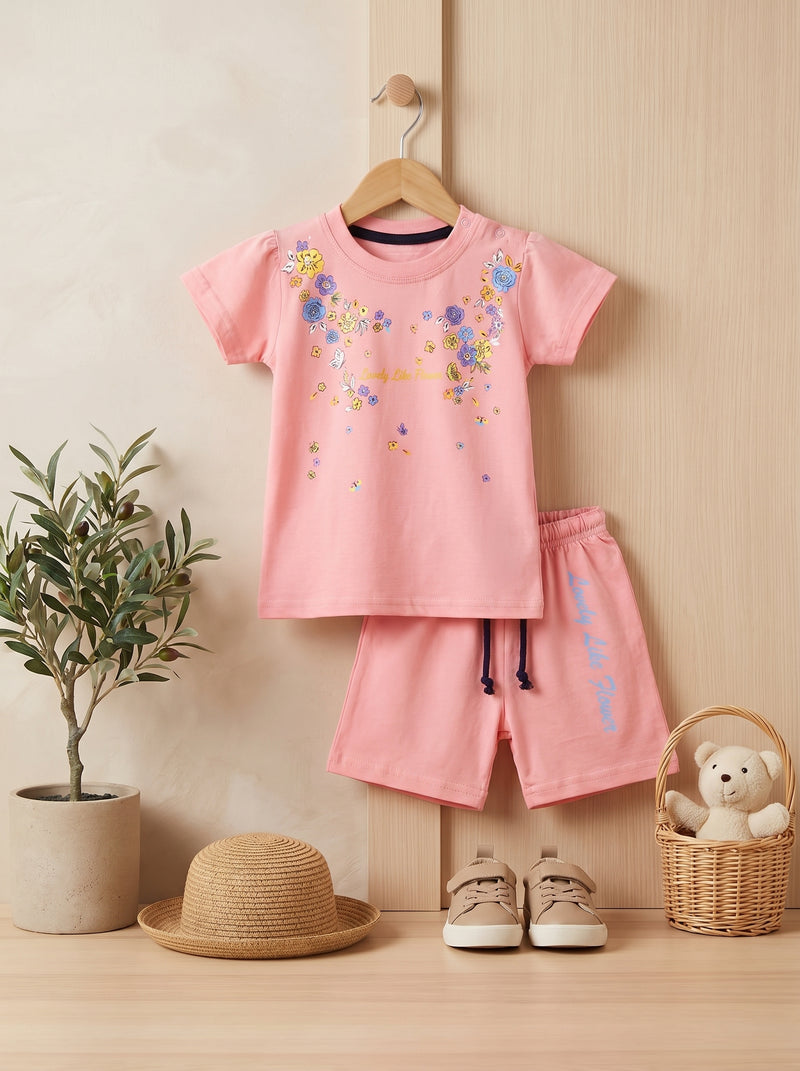 Lovely Bloom Tee & Short Infant