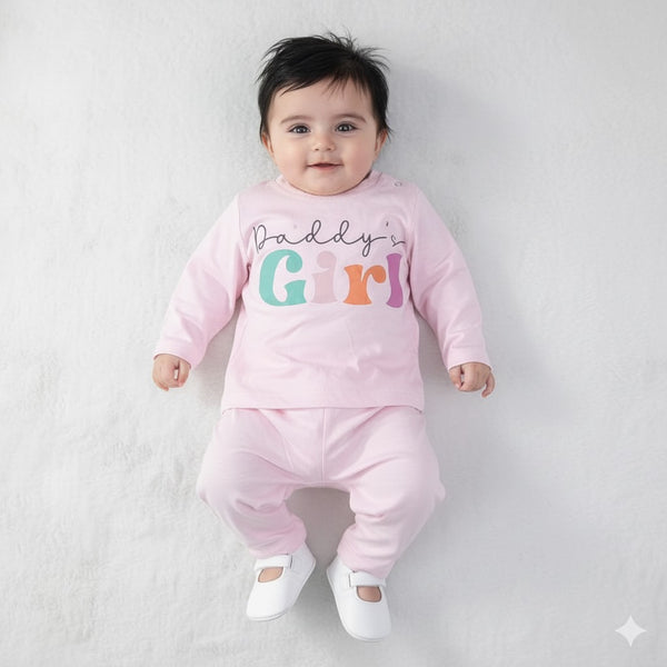 Daddy’s Girl Full Sleeves Shirt & Trouser Infant