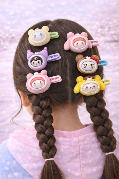 Puff Pals Snap Clips