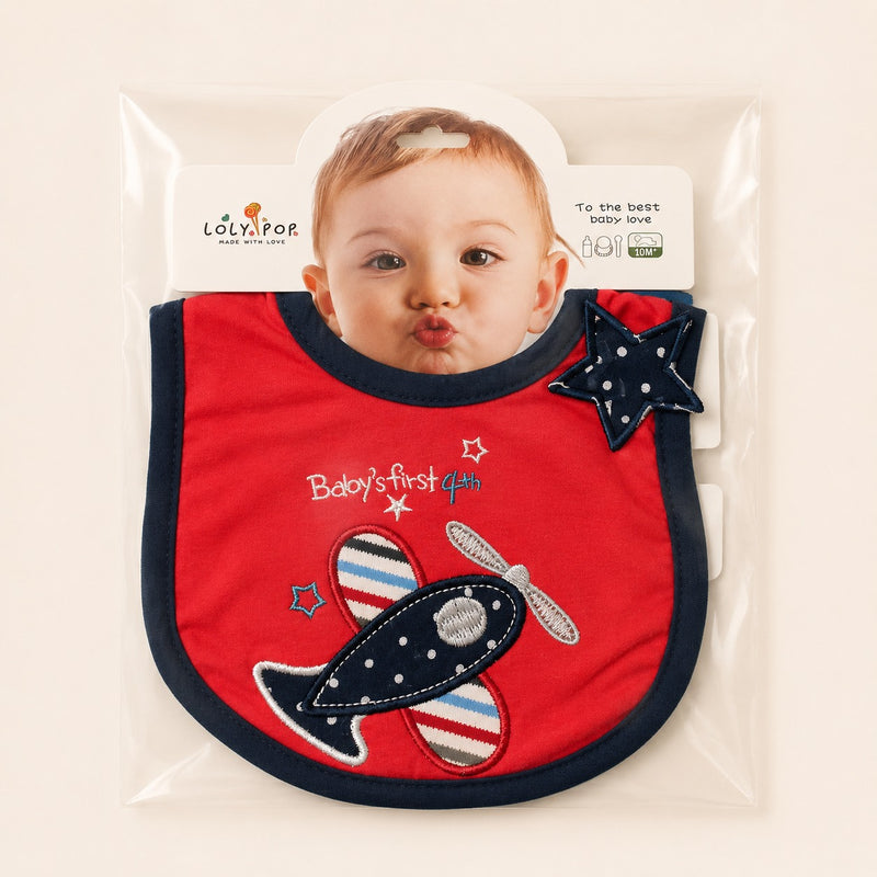 Baby’s First Flight Bib