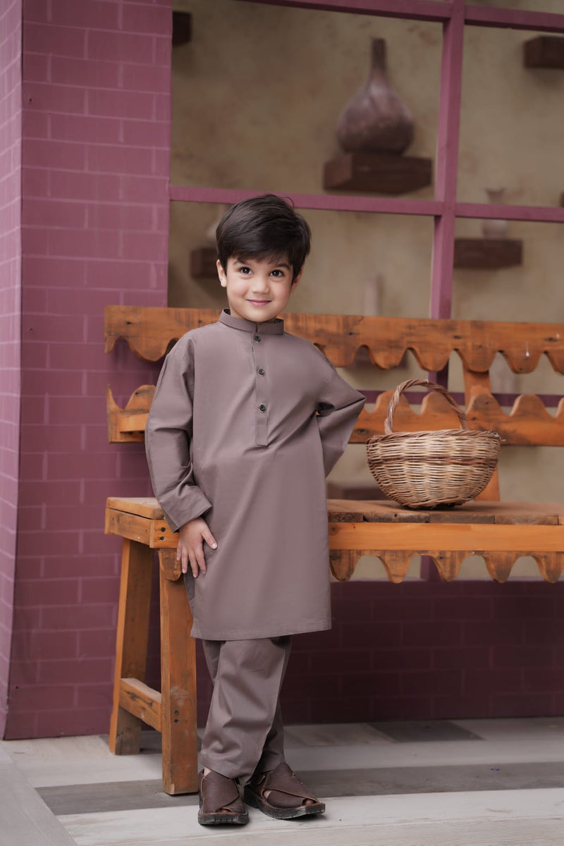 Urban Mist Cotton Kurta & Trouser