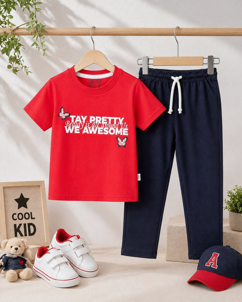 Stay Pretty Tee & Trouser