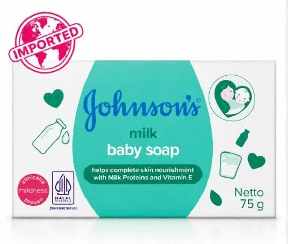 JOHNSONS BABY SOAP MILK 75GM