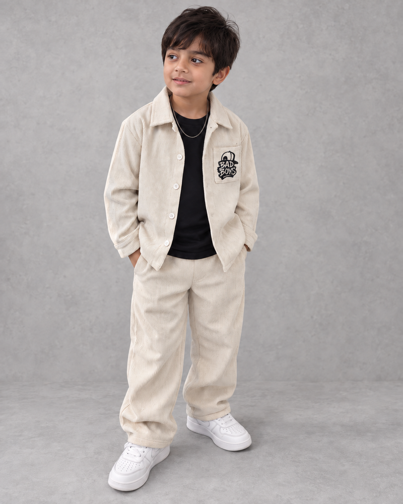 Bad Boys Corduroy 2 Piece Set