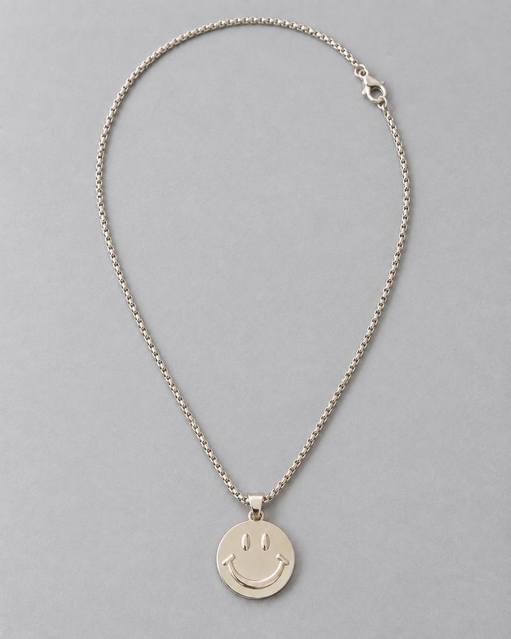 Happy Face Smiley Pendant Chain