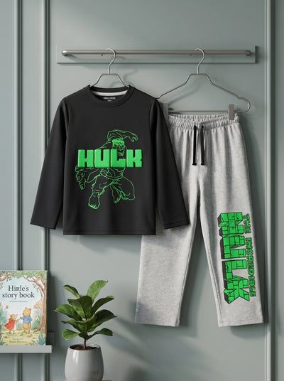 Hulk Power Full Sleeves Shirt & Trouser