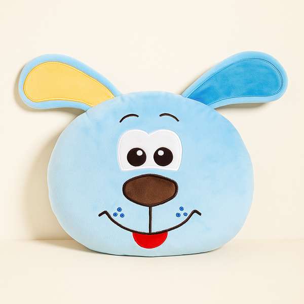 Smiley Pup Baby Pillow Imported