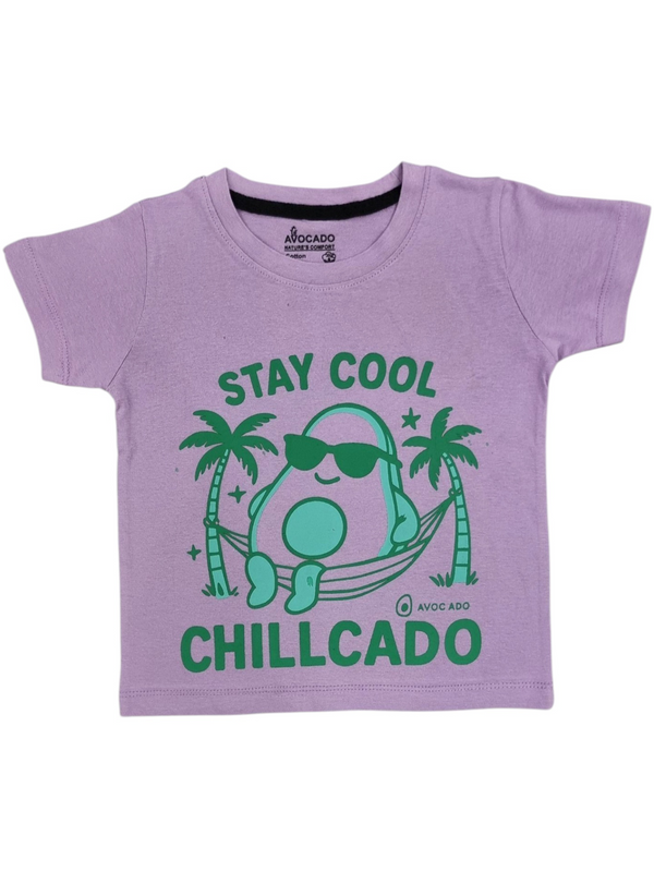 Stay Cool Avocado Purple Tee