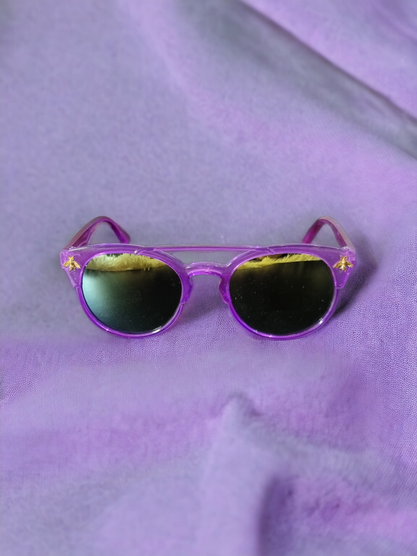 Aviator Purple Glasses