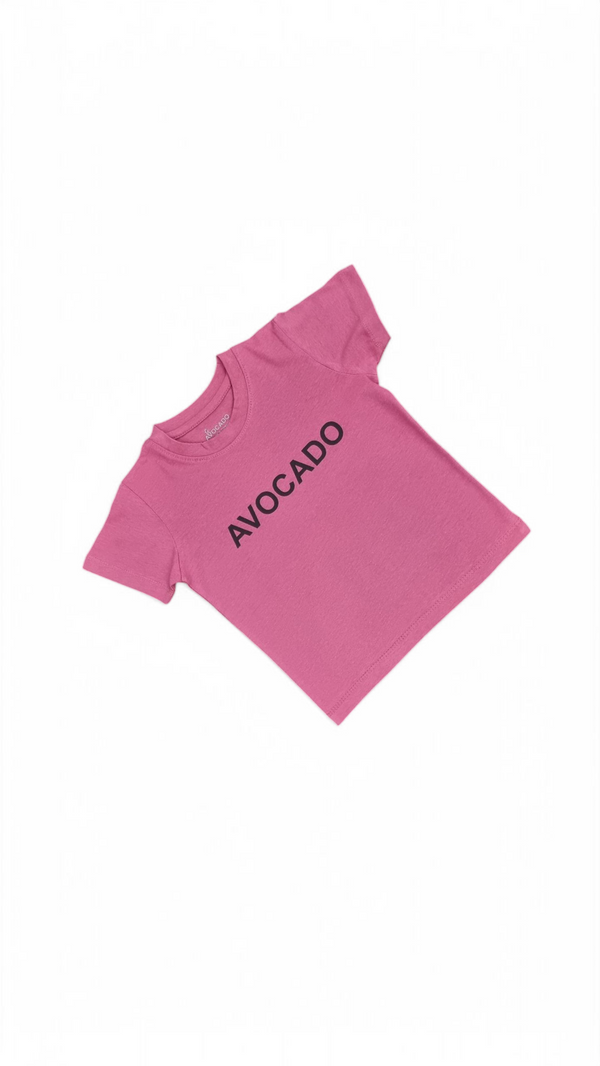 Dark Pink Avocado Basic Tee