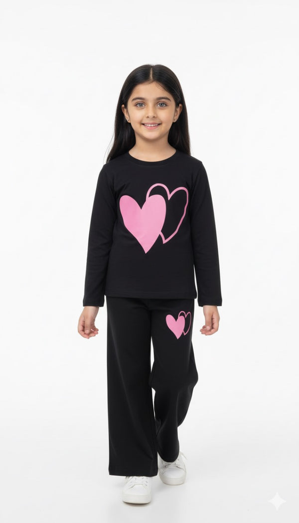 Twin Hearts Full Sleeves Shirt & Trouser