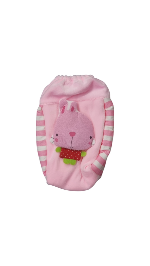 Pink Bunny Feeder Cover For Baby