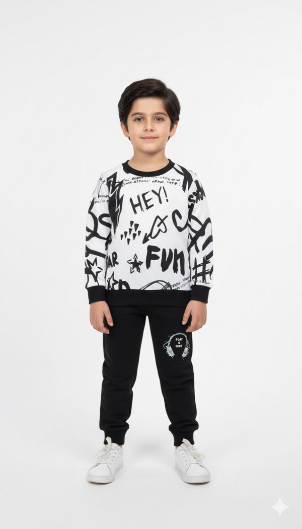 Play It Loud Fleece Sweatshirt & Trouser