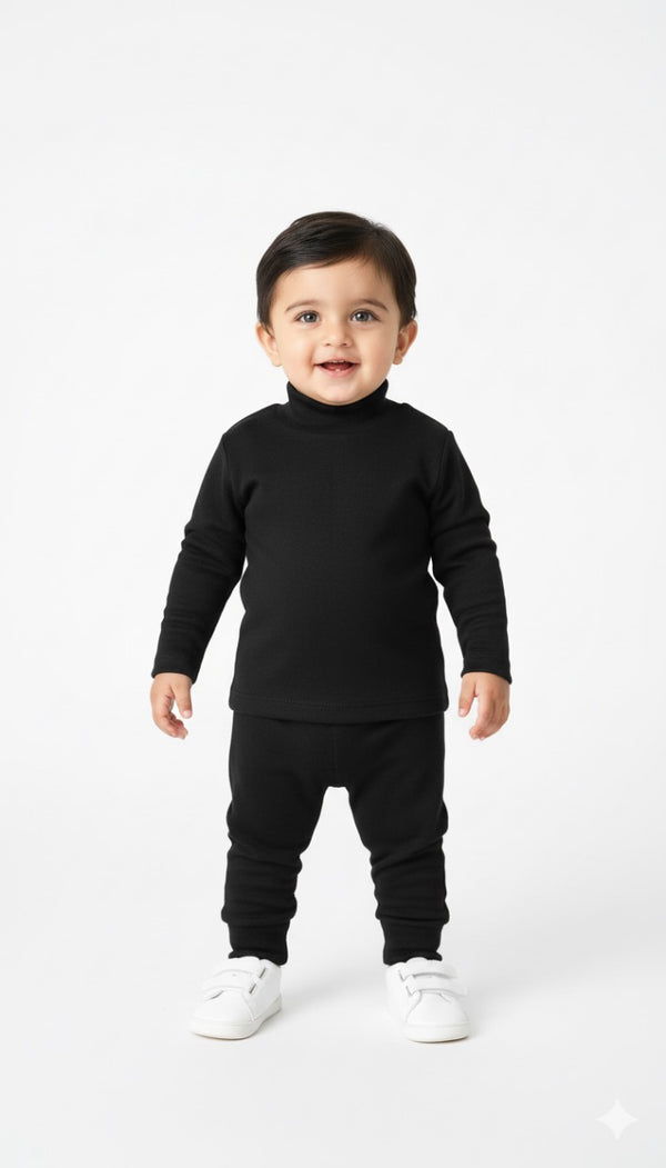 Black Mock Neck Inner