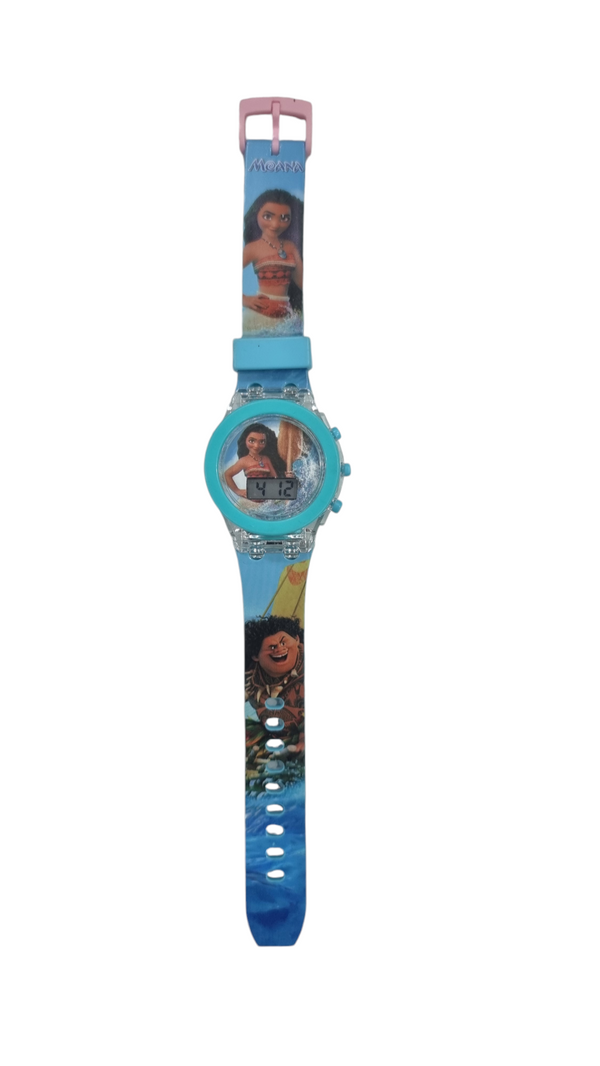 Moana Sky Blue Lightning Watch