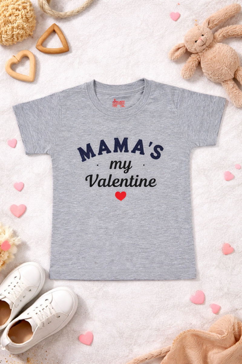 Mama's Valentine Grey Tee
