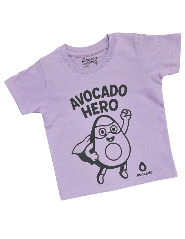 Avocado Hero Purple Tee