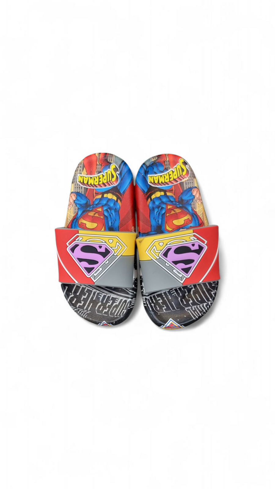 Superman Grey Slippers