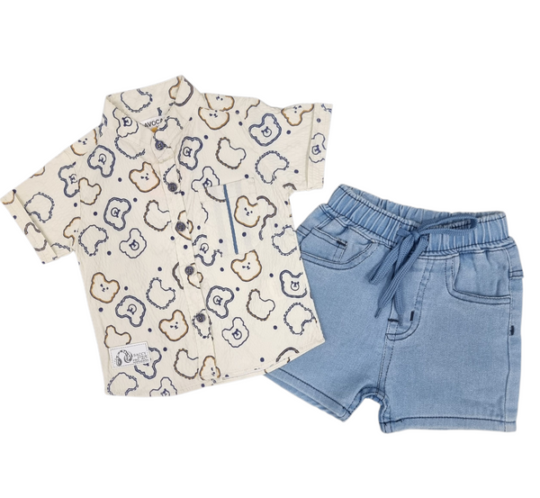 Cool Club Shirt & Dinim Short