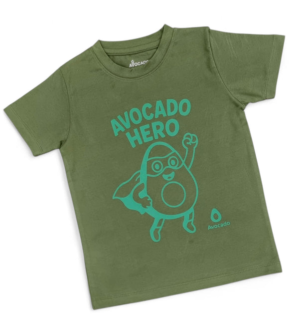 Avocado Hero Hunter Green Tee