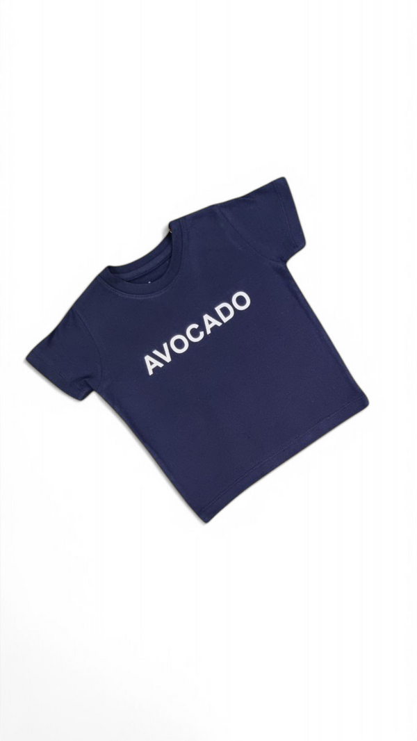 Navy Blue Avocado Basic Tee