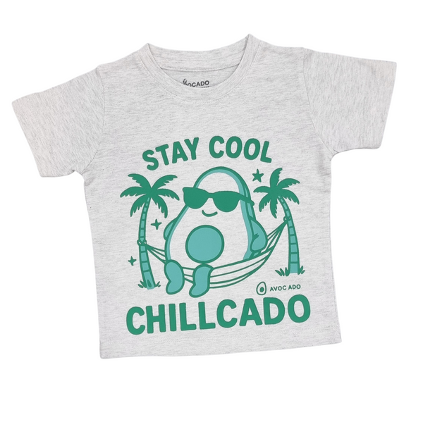 Stay Cool Avocado Grey Tee