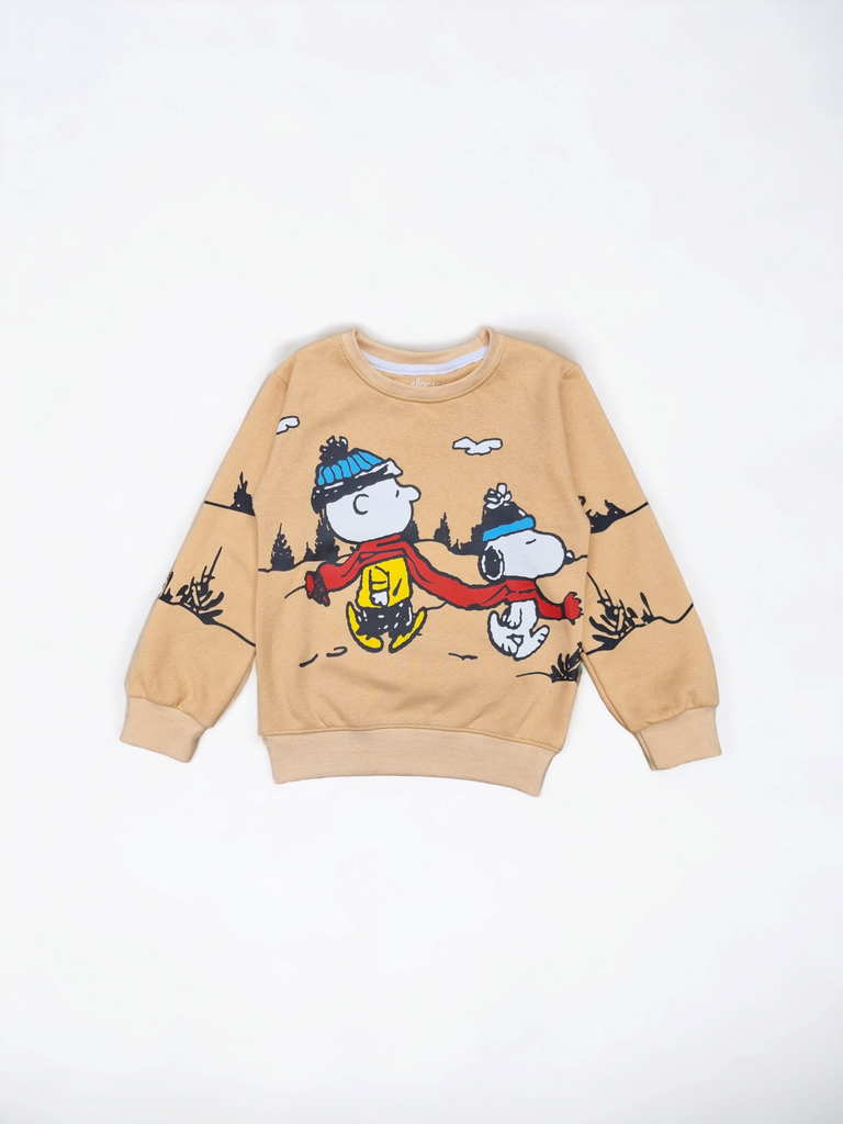 Snoopy Winterland Fleece Sweatshirt