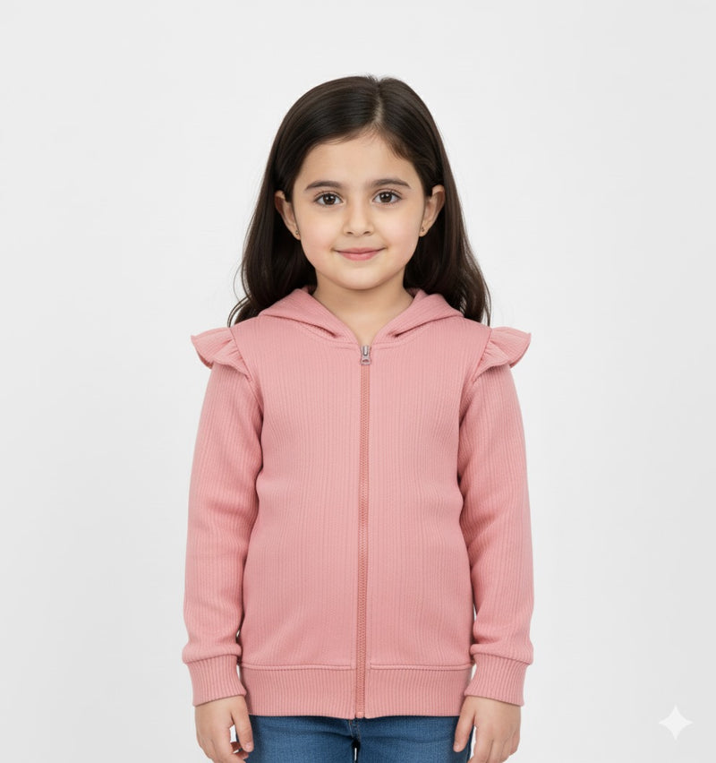 Flutter Hot Pink Winter Hoodie