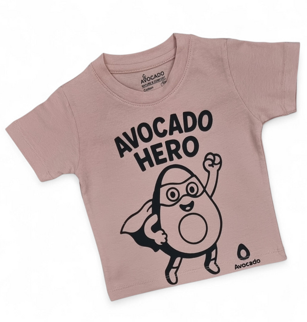 Avocado Hero Baby Pink Tee