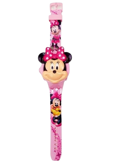 Baby Girls Pink Mickey Style Watch