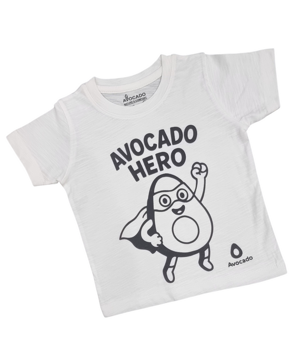 Avocado Hero White Tee