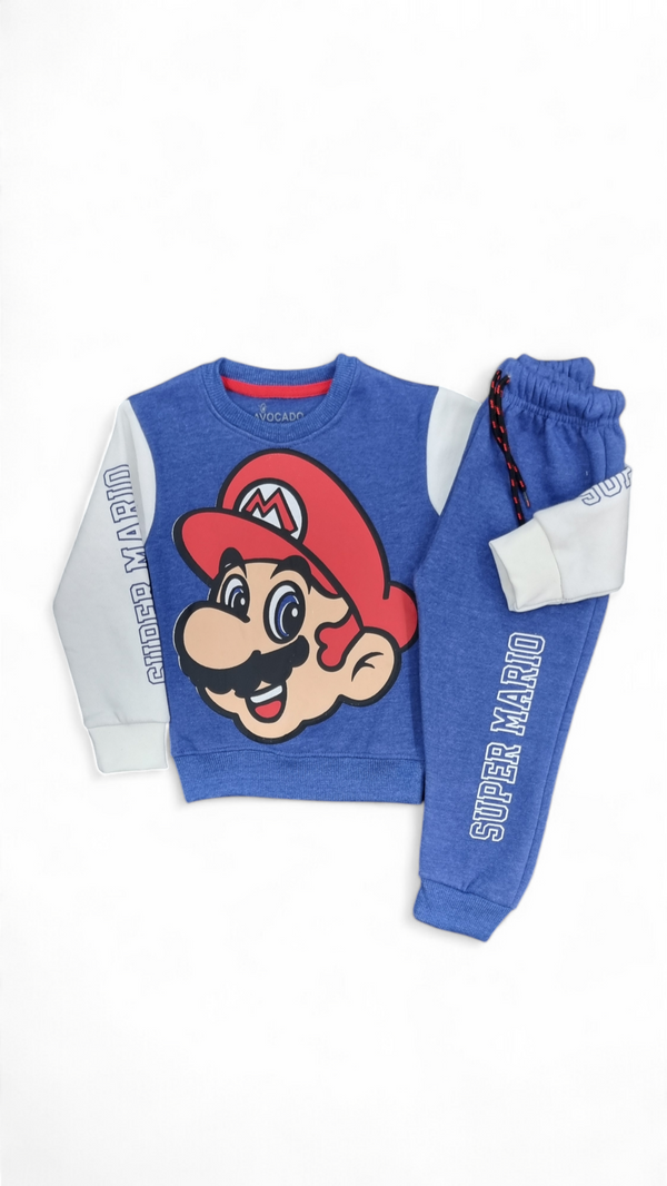 Super Mario Fleece Sweatshirt & Trouser