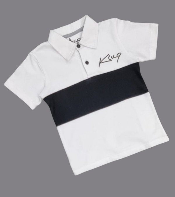 King Signature Boys Polo Tee