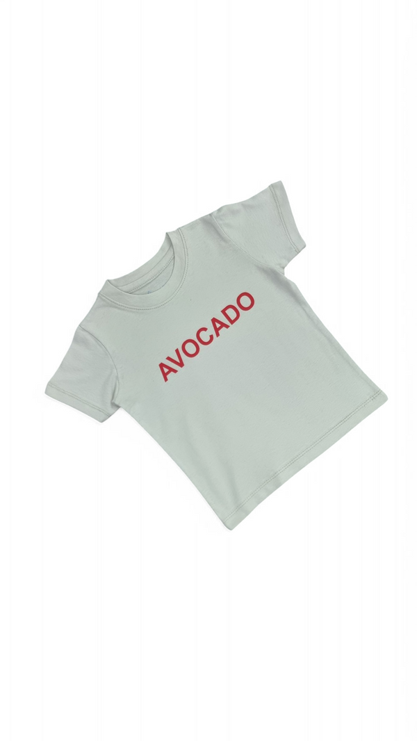 Ice Blue Avocado Basic Tee