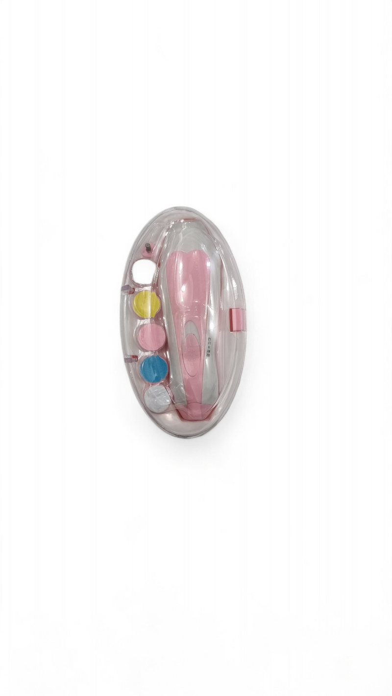 Electric Baby Nail Pink Trimmer Kit