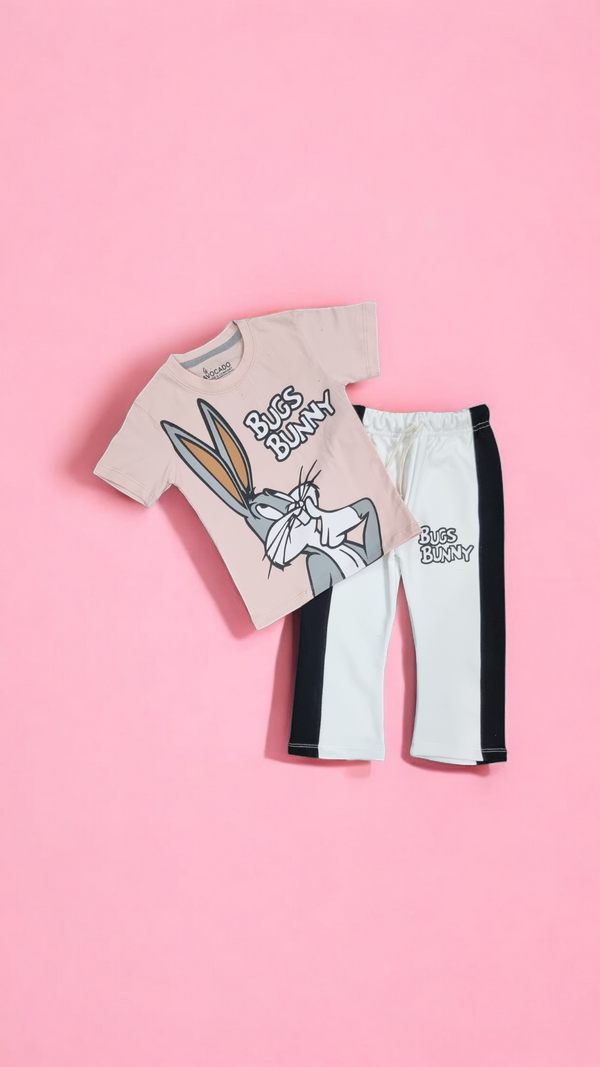 Cute & Comfy Bugs Bunny Printed Tee & Trouser