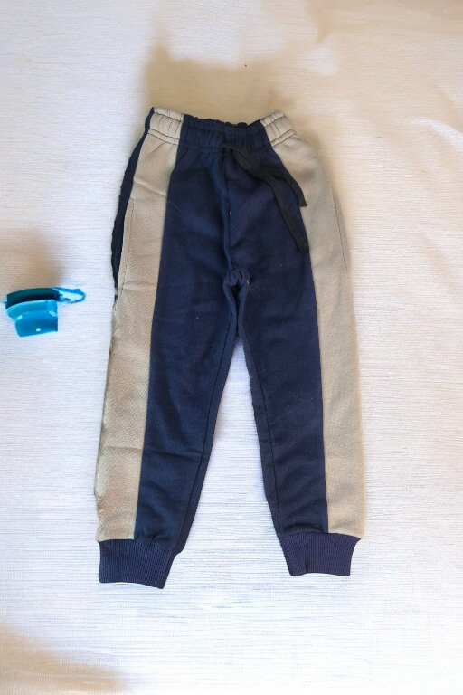 Navy& Skin Fleece Trouser