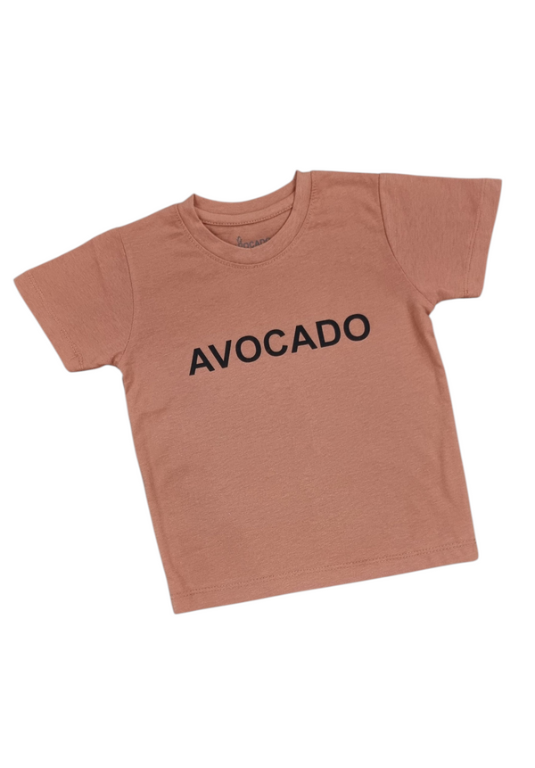 Light Brown Avocado Basic Tee