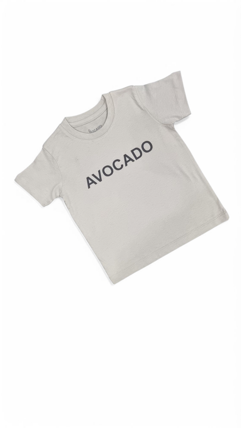 Light Grey Avocado Basic Tee