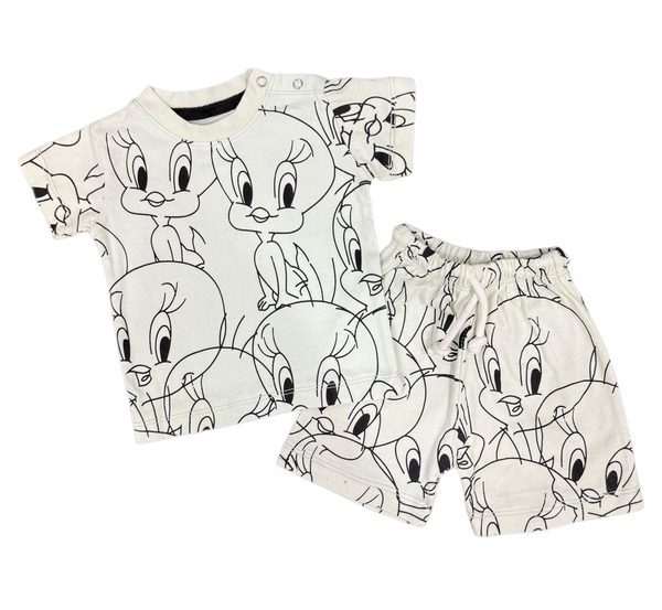 Tweet Graphic Tee & Short Infant