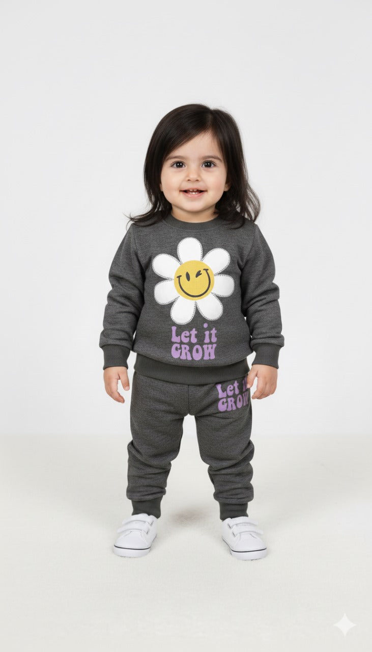 Let It Grow Fleece Sweatshirt & Trouser
