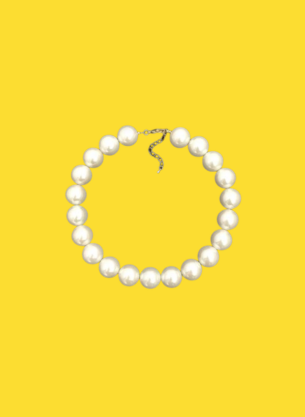 Classic Pearl Bead Necklace