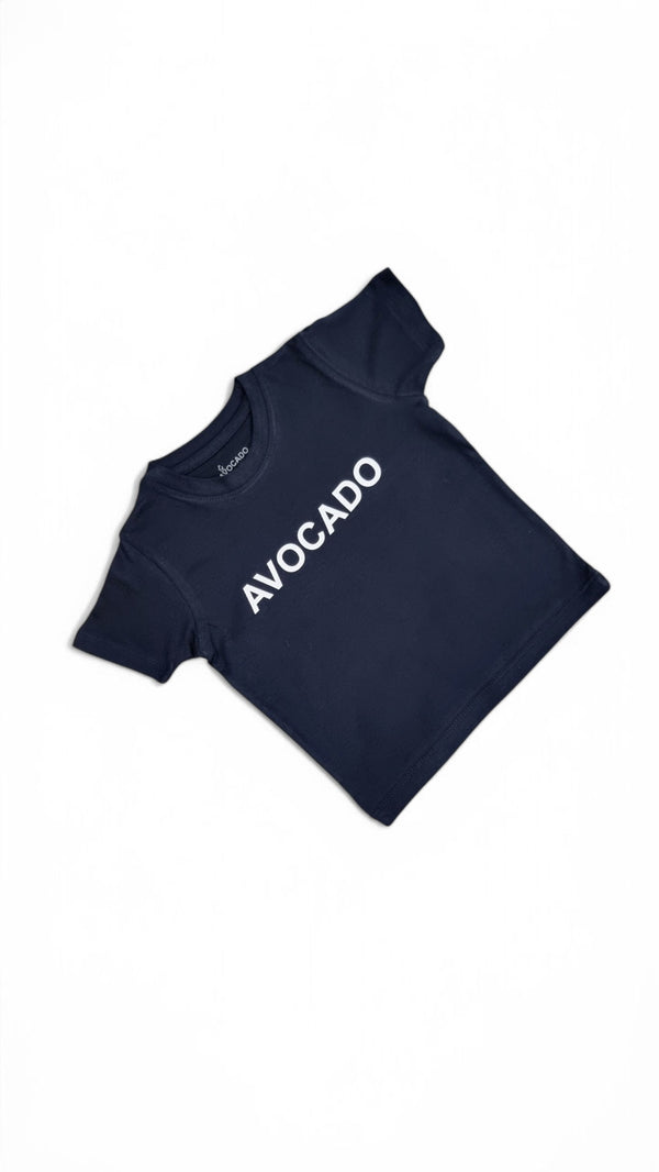 Dark Navy Avocado Basic Tee