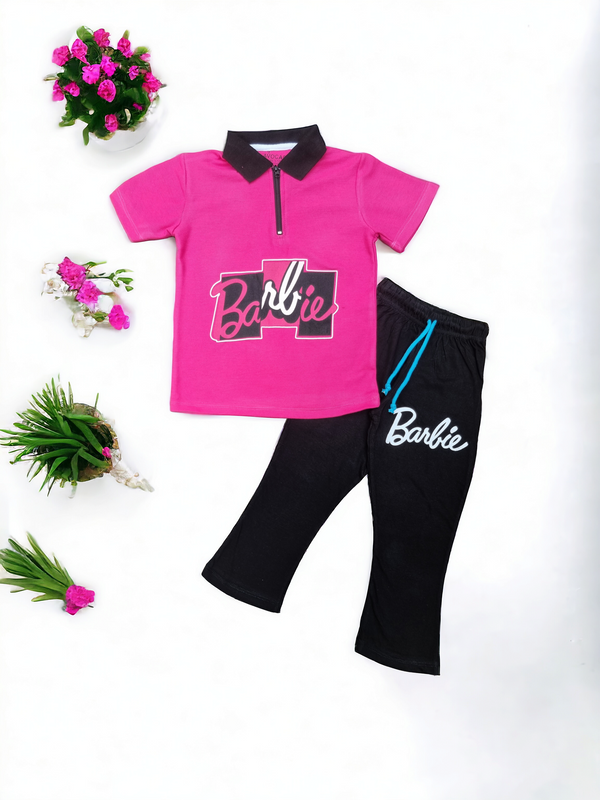 Barbie Pink Polo and Barbie Trouser