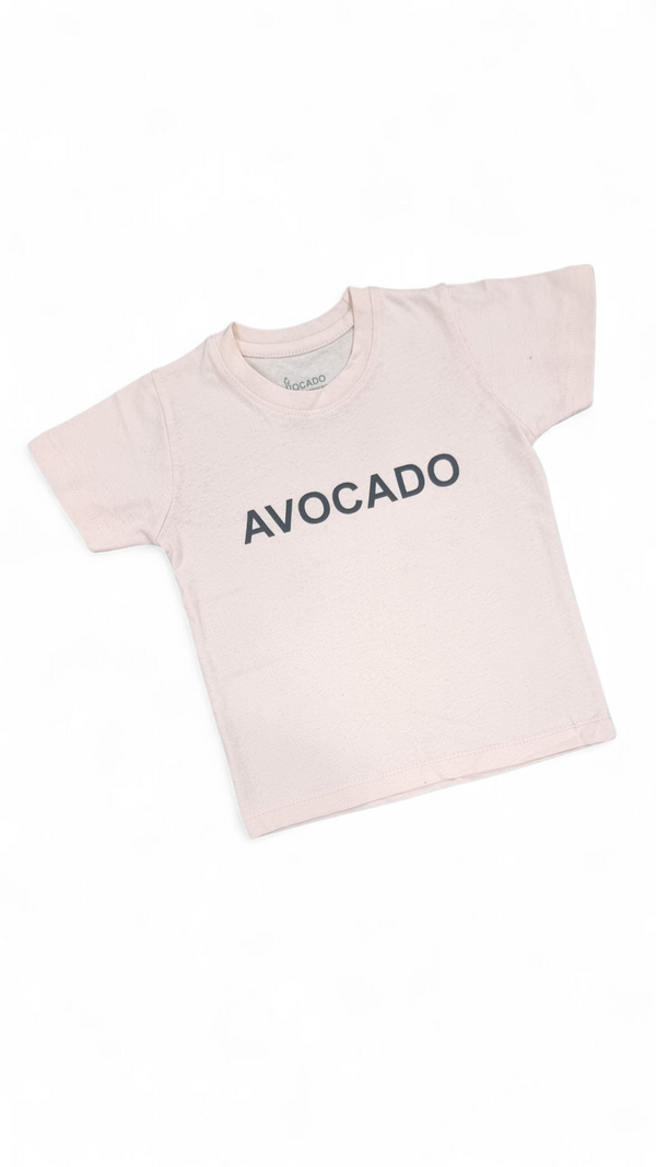 Baby Pink Avocado Basic Tee