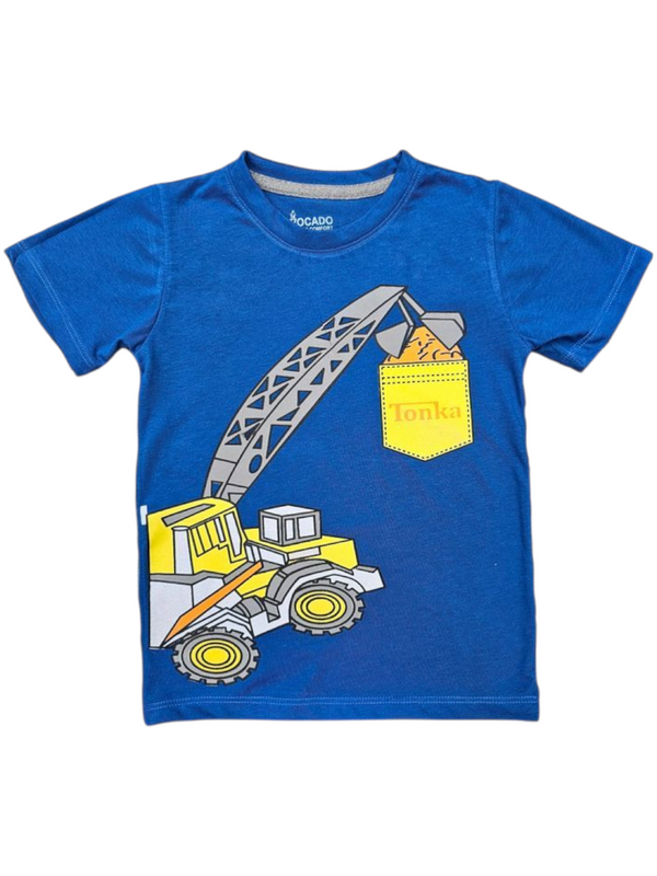 Tonka Crane Half Sleeves Tee