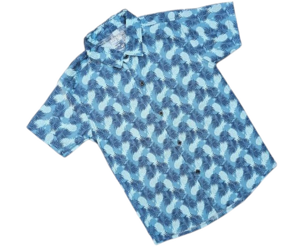 Blue Leaves Shirt