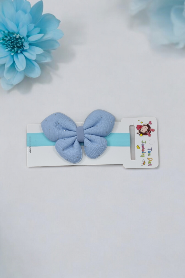 Sky Blue Premium Hair Band